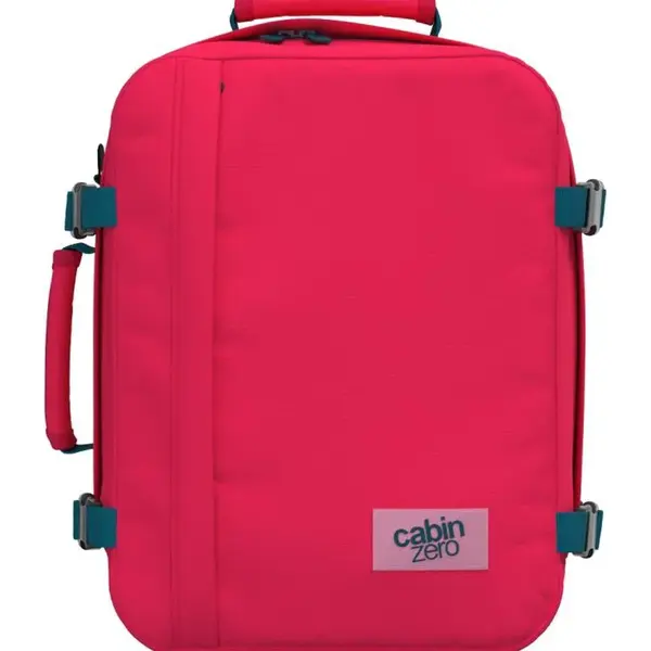 Batoh do letadla 40x30x20 CabinZero Classic 28L Miami magenta