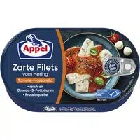 APPEL Filety ze sleďů v rajčatovo-mozzarellové omáčce 200 g