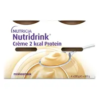 NUTRIDRINK Creme 2 kcal Protein příchuť kávy 4 x 200 ml