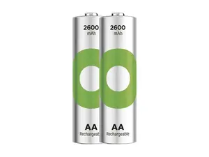 Baterie AA (R6) nabíjecí 1,2V/2600mAh GP Recyko 2ks