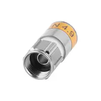Vodotěsný lisovací konektor CABELCON F-6-TD 4.9 SHORT TD 1.02