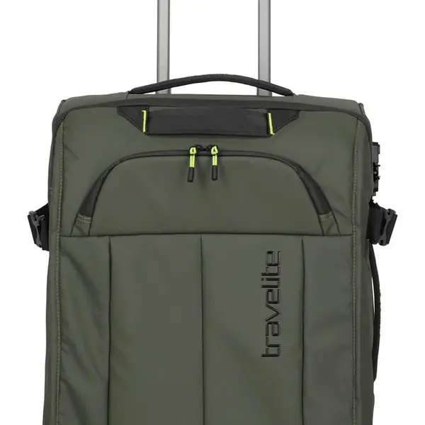 Cestovní taška na kolečkách Travelite Briize Wheeled duffle S Khaki