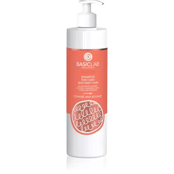 BasicLab Dermocosmetics Capillus šampon pro vlnité a kudrnaté vlasy 300 ml