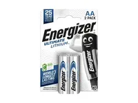 Baterie lithiová AA R6 1,5V ENERGIZER Ultimate 2ks / blistr –40°C