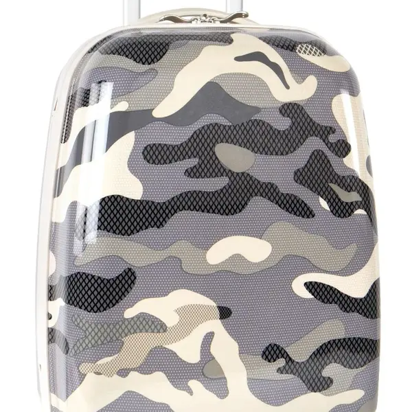 Kufr pro děti Heys Kids 4w Grey Camo