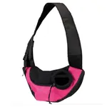 TRIXIE Sling taška na psa do 5 kg přes rameno růžovo/černá 50x25x18 cm