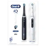 ORAL-B Series iO 5 duo black white elektrické zubní kartáčky 2 kusy