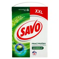 SAVO Prací prášek Univerzální Box 65 praní 4,55 kg