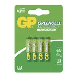 Baterie AAA (R03) Zn-Cl GP Greencell 4ks / blistr