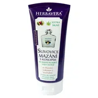 HERBAVERA Slivovicové mazání s konopím 200 ml