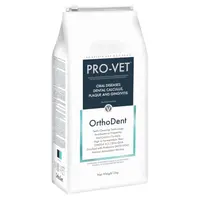 PRO-VET Orthodent Dentální granule pro psy na péči o dutinu ústní 2 kg