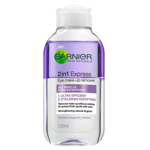 GARNIER Skin Naturals 2v1 Posilující odličovač očí 125 ml