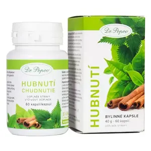 DR.POPOV Bylinné kapsle Hubnutí 60 kapslí