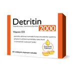 DETRITIN Vitamin D3 2000 IU 60 měkkých tobolek
