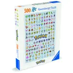 Puzzle 500 dílků Prvních 151 Pokémonů