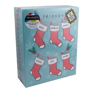 Adventní kalendář Přátelé - ponožky