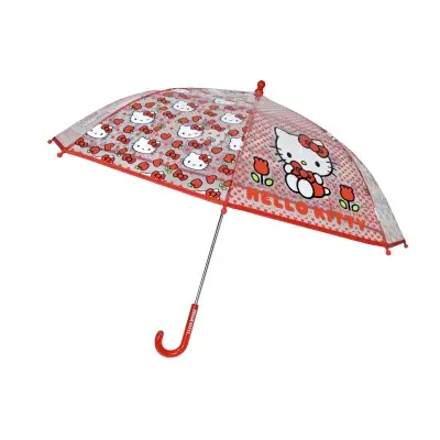 Hello Kitty automatický deštník červený
