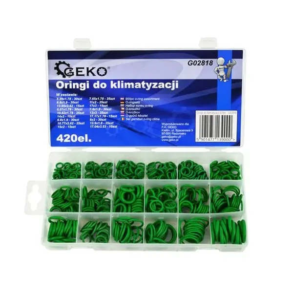 Sada O-kroužků GEKO G02818 420ks