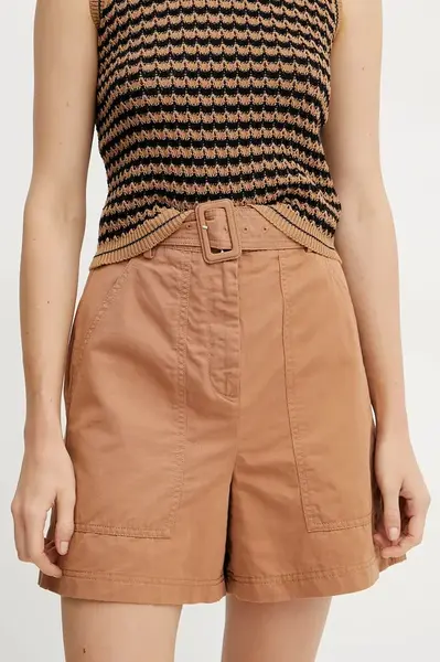 Šortky s prímesou ľanu Weekend Max Mara