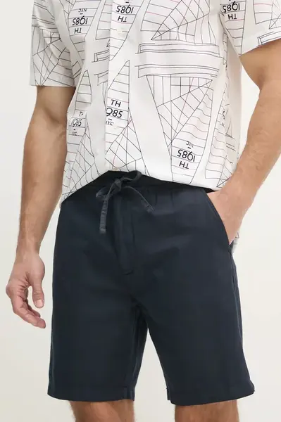 Ľanové šortky Pepe Jeans RELAXED LINEN SMART SHORTS