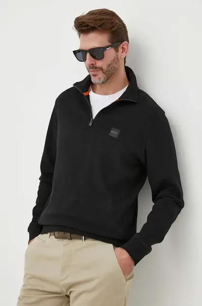 Bavlnená mikina BOSS BOSS CASUAL Zetrust