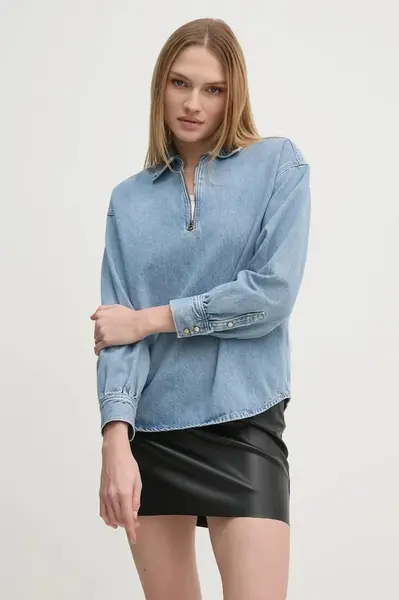 Riflová blúzka Pepe Jeans NOVA