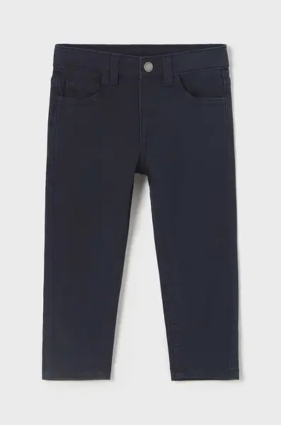 Detské bavlnené nohavice Mayoral slim fit basic