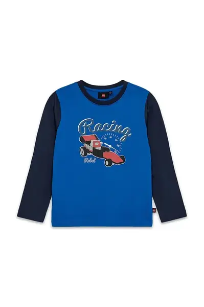 Detská bavlnená košeľa s dlhým rukávom Lego LWTANO 710