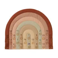 Adventný kalendár pre deti OYOY Rainbow Christmas Calendar