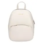 Menší dámský batoh David Jones Nína - krémová