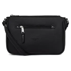 Dámska crossbody kabelka Hexagona Lima - čierna