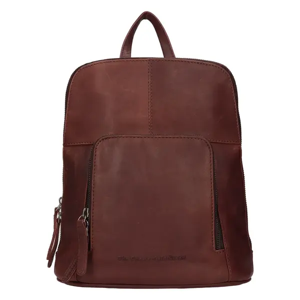 Dámsky kožený batoh The Chesterfield Brand Alex - hnedá