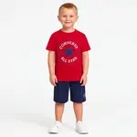 Converse ss tee & mesh short set 116-122 cm