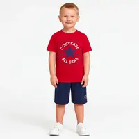 Converse ss tee & mesh short set 116-122 cm