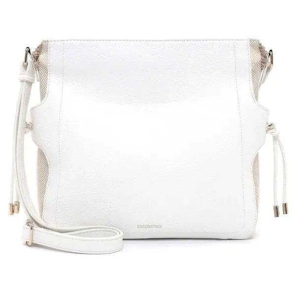 Dámska crossbody kabelka Emily & Noah Urela - biela