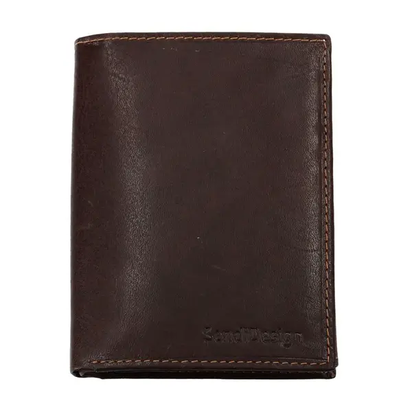 Pánska kožená peňaženka SendiDesign 5602 (P) VT - hnedá