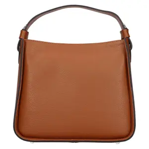 Dámská kožená kabelka Italia Luisa - koňak