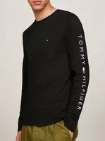 Tommy Hilfiger Logo Long Sleeve Tee M