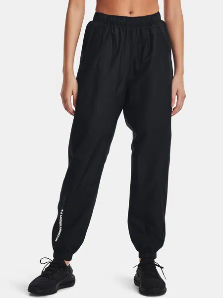Nohavice Under Armour UA Rush Woven Pant  - čierna