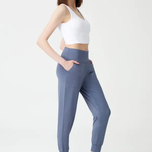 LOS OJOS Dámsky antracit vysoký pás