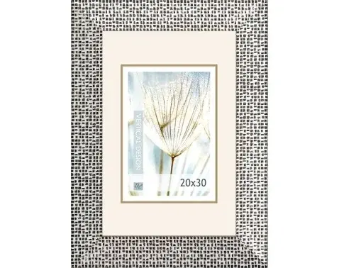 Fotorámik Glamour 20x30 cm, strieborný%