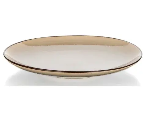 Plytký tanier Palas 27 cm, krémový%