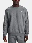 Sivá mikina Under Armour UA Essential Fleece Crew