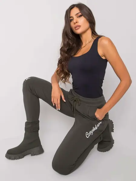 Sweatpants-RV-DR-7076.21-dark khaki