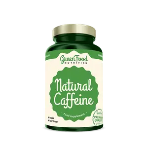 GREENFOOD NUTRITION Natural caffeine 90 kapslí