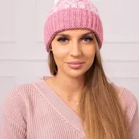 Dámská kšiltovka Samara K346 pudrově růžová+ecru