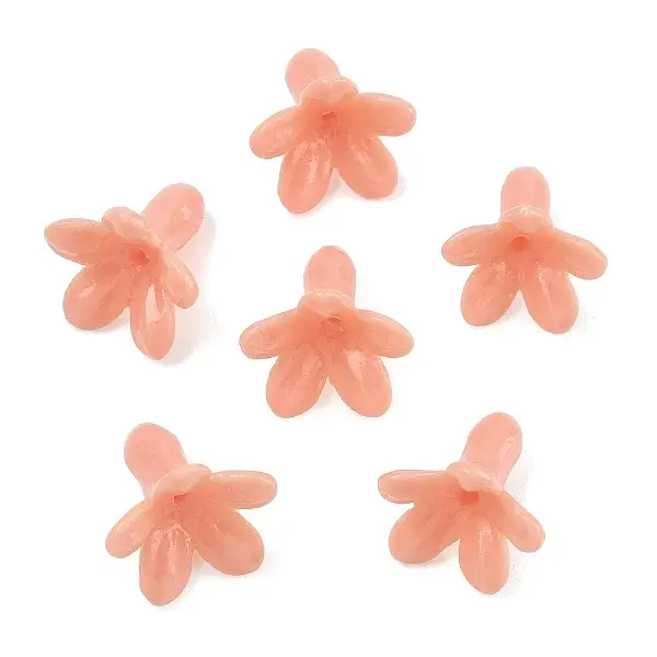 Dyed Synthetic Coral Carved Beads