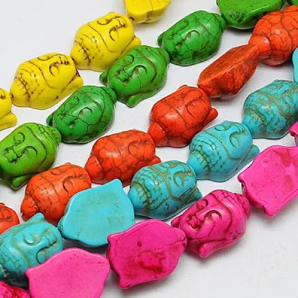 Synthetic Turquoise Beads Strands