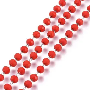 Handmade Glass Beaded Chains