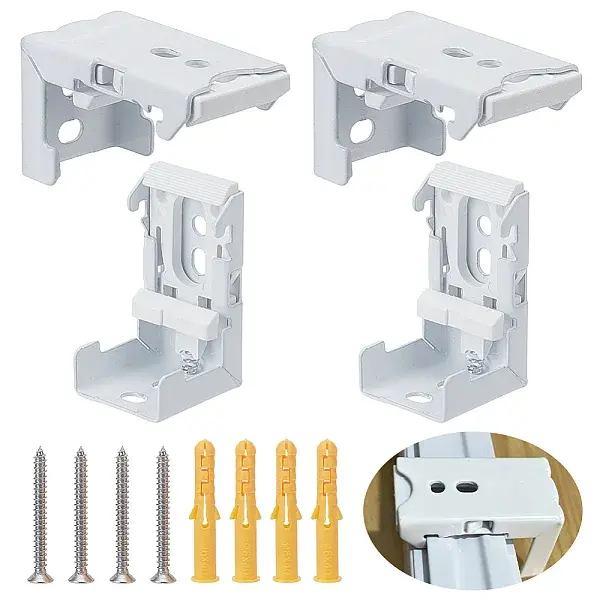 Iron Wall Bracket Holder for Roman Blinds